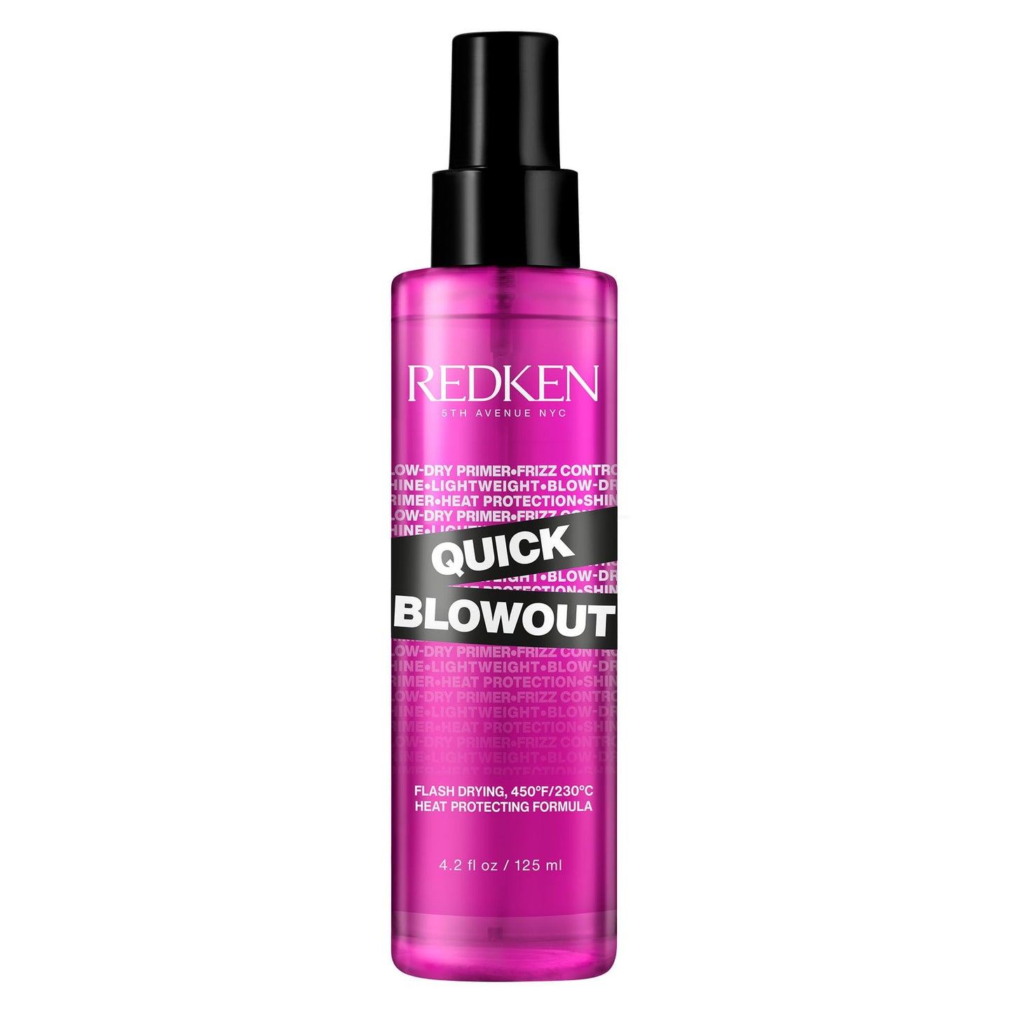 Redken Quick Blowout Spray - Smooths & Adds Hair Shine, Lightweight Blowdry Heat Protectant and Hair Detanlger Spray, Anti-Frizz Beauty and Personal Care Redken Default Title