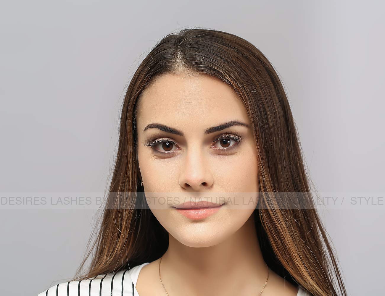 DESIRES LASHES Multipack Demi Wispies Fake Eyelashes 5Pairs Per Kits, 01 Monday