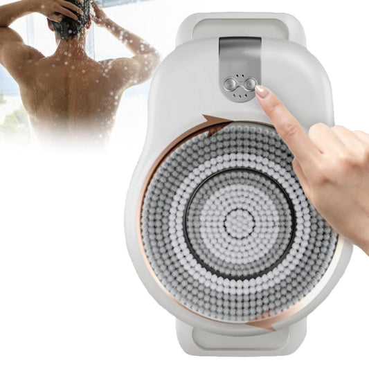 Wall Mounted Electric Back Scrubber, Electric Back Exfoliating Bath Wash Pad with 18CM Large Brush Head, 360° Automatic Rota-Tion, 2-Speed Adjustment Beauty and Personal Care LZDOYY
