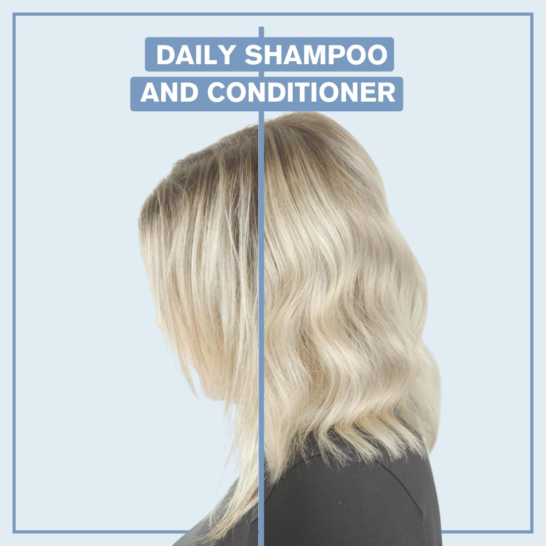 Alcôve - Daily Shampoo & Conditioner Duo - All Hair Types - Sulfate-Free - Lightweight Care - Evening Primrose Oil - Mango Extract - Argan Oil