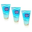 Clean & Clear Oil-Free Deep Action Exfoliating Facial Scrub, Cooling Daily Face Wash With Exfoliating Beads for Smooth Skin, Cleanses Deep Down to the