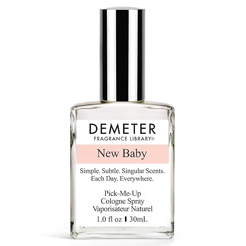 DEMETER Natural Perfume Spray Cologne for Women and Men, New Baby ., 1 oz