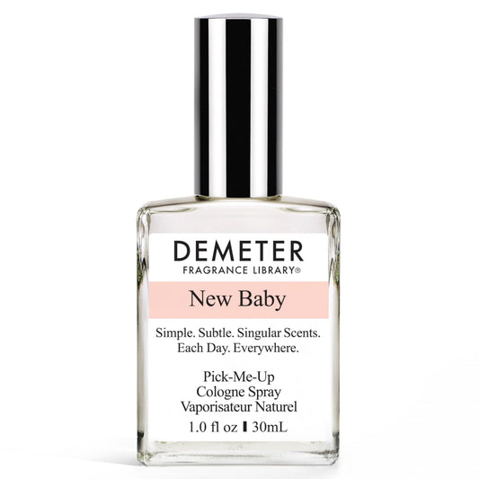 DEMETER Natural Perfume Spray Cologne for Women and Men, New Baby ., 1 oz