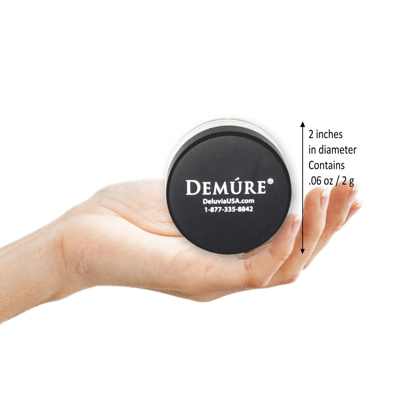Demure Mineral Blush Makeup (Mauve) Loose Powder | Professional Grade, Cruelty Free Make-up