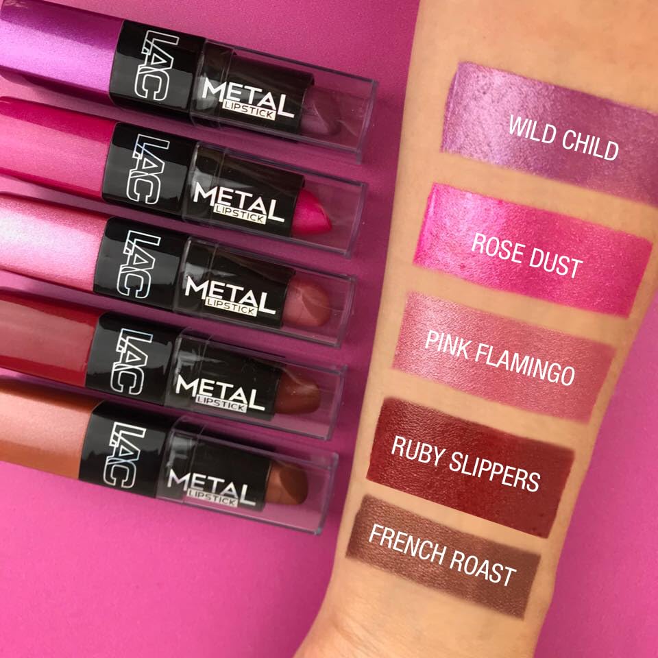L.A. COLORS Metal Lipstick, Iced Mocha CML564