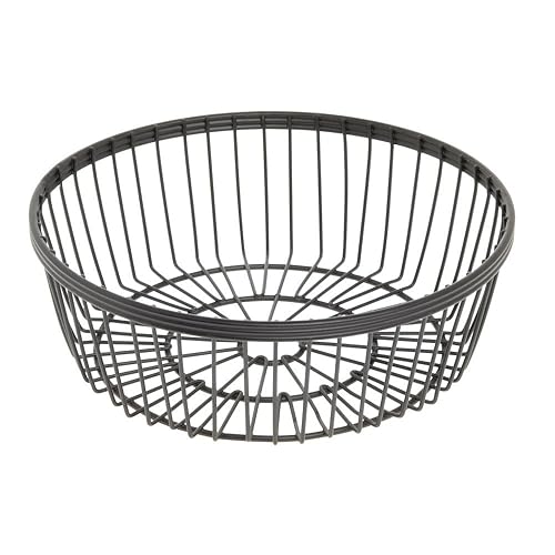 American Metalcraft WBBR80 Wire Basket, Rend Black 8" Dia