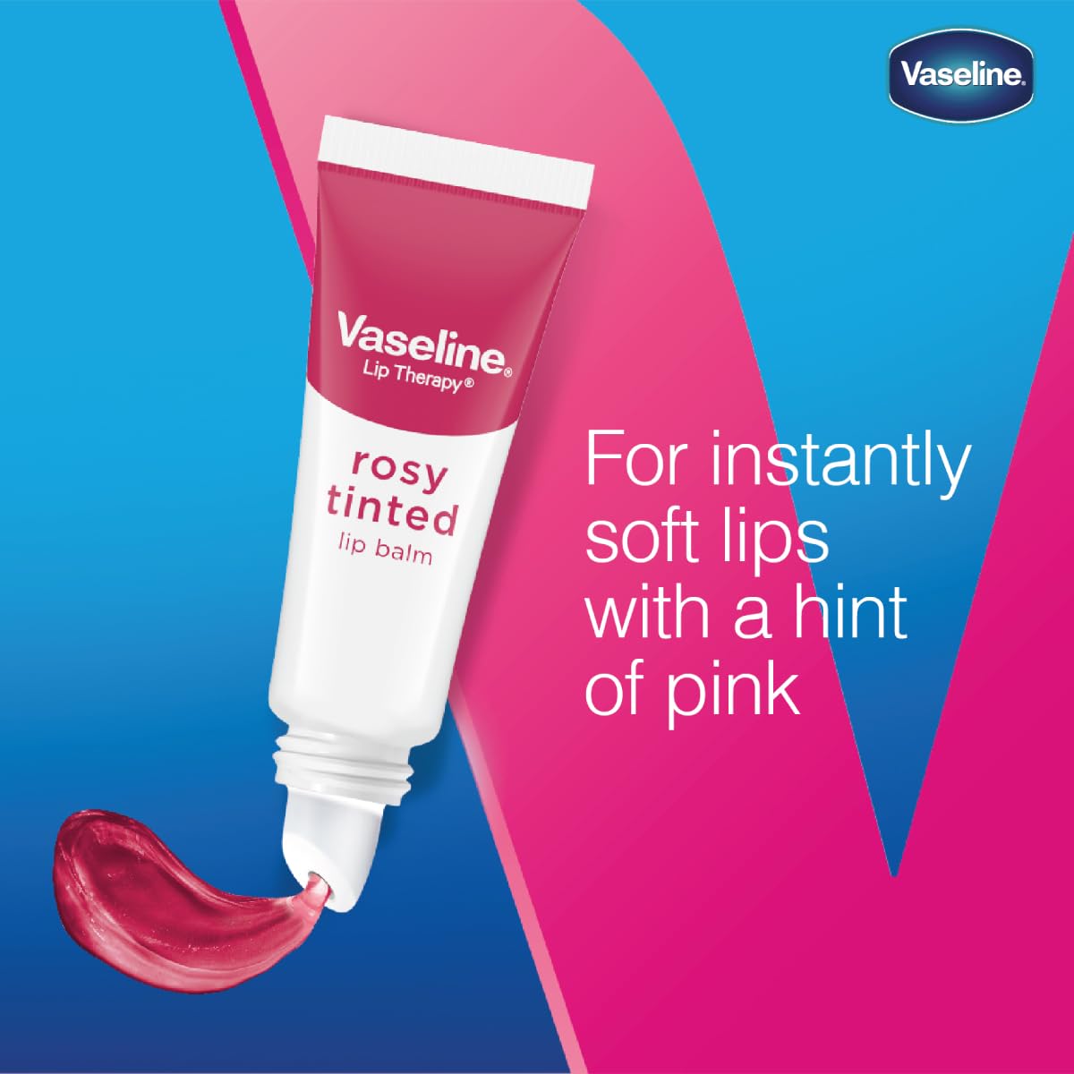 Vaseline Lip Therapy Rosy Lips Moisturizing Lip Balm - Twin Pack (2-Pack) Beauty and Personal Care Vaseline