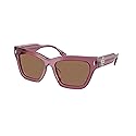 Tory Burch Sunglasses TY 7208 U 317973 Berry Transparent/Dark Brown Polyamide