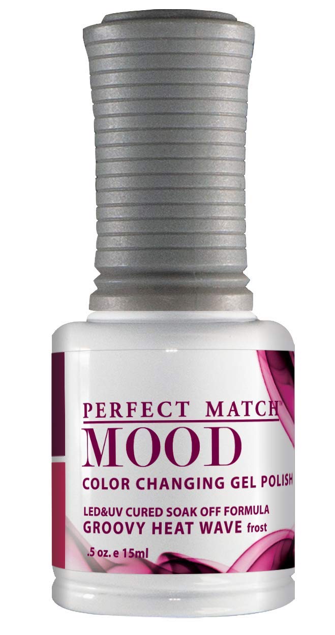 LeChat Perfect Match Mood Gel Polish, Groovy Heat Wave, 0.500 Ounce (MPMG01) Beauty & Personal Care LECHAT