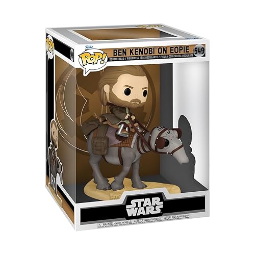 Funko Pop! Deluxe: Star Wars - Ben Kenobi on Eopie, Multicolor, 64554