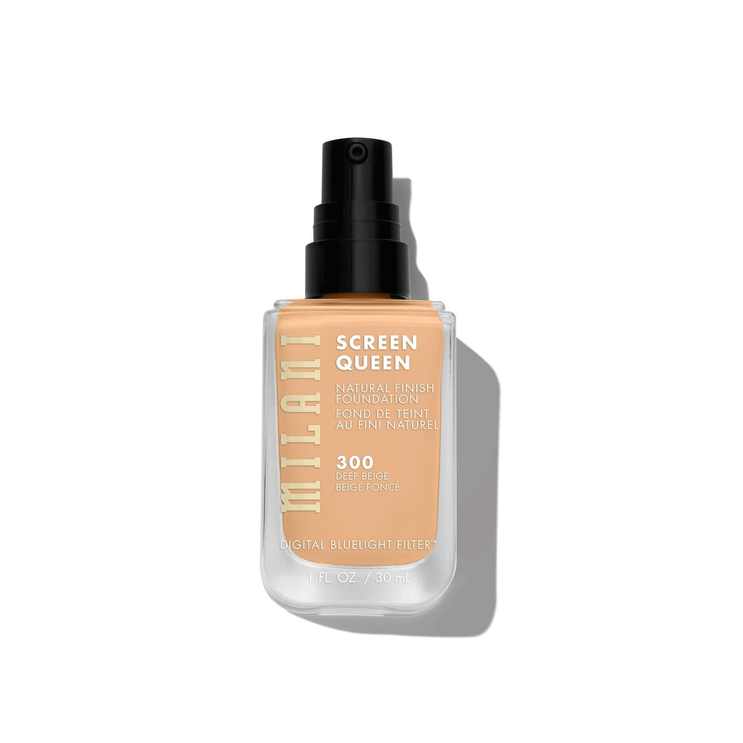 Milani Screen Queen Liquid Foundation Makeup - Cruelty Free Foundation With Digital Bluelight Filter Technology (Deep Beige)