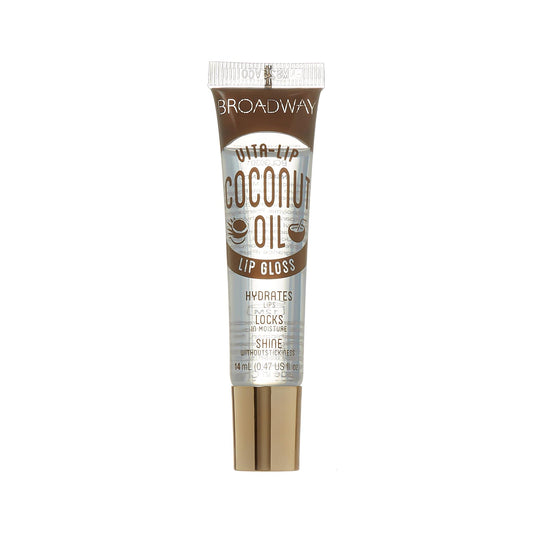 Broadway Vita-Lip Clear Lip Gloss 0.47oz/14ml (BCLG0301- Coconut Oil)