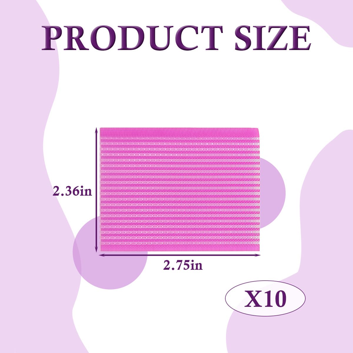 10 Pieces Colorful Magic Bangs Hair Sticker Square Nylon Hair Paste Pad Hair Fringe Fixed Clip Hairpin Care Tool for Makeup Accessories (Color Random