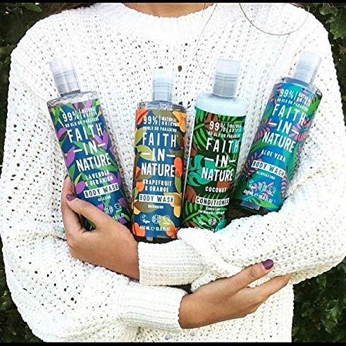 Faith In Nature Coconut Shower Gel & Foam Bath, 13.5 Oz