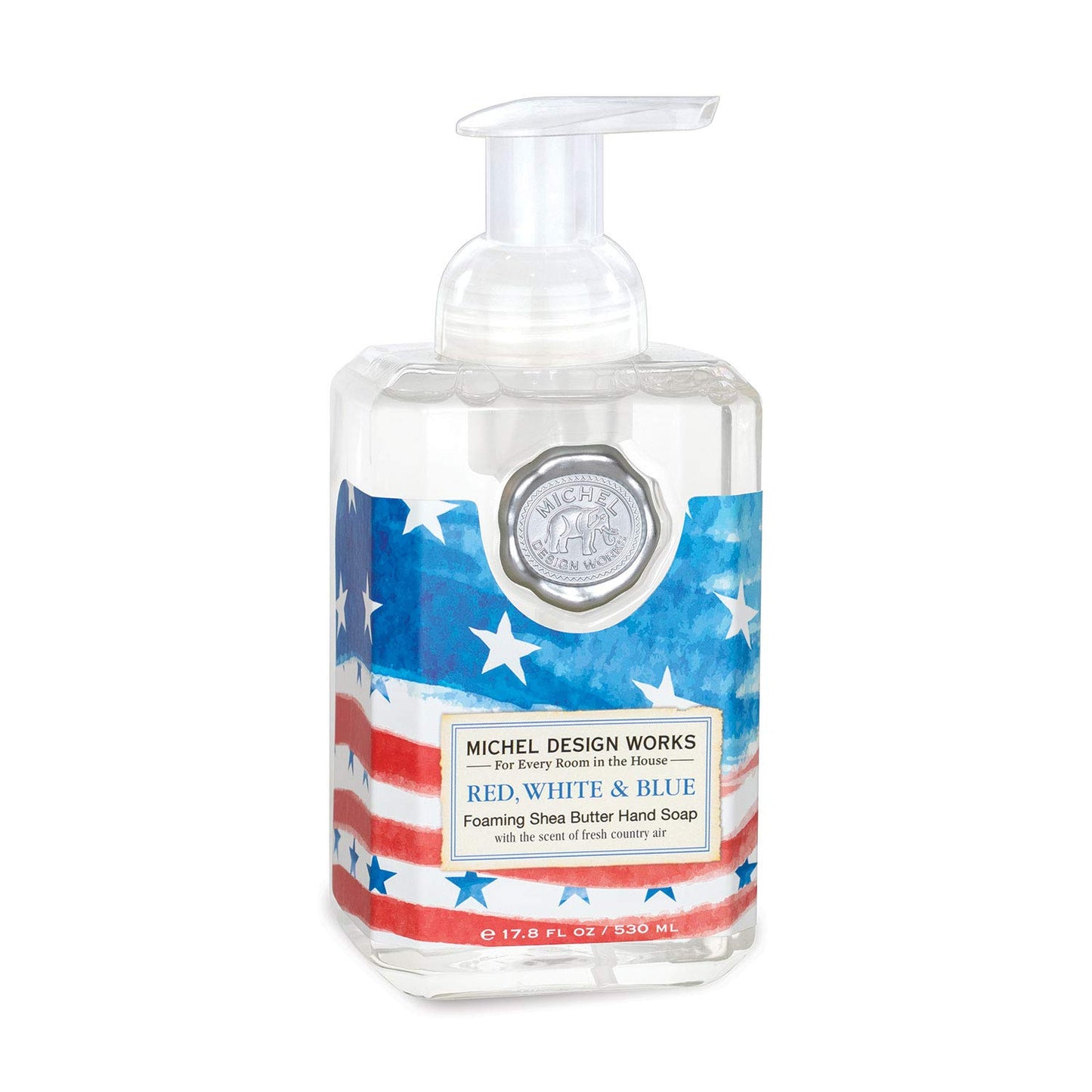 Michel Design Works Foaming Hand Soap, Red, White & Blue Beauty & Personal Care Michel Design Works