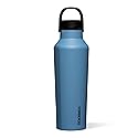 Corkcicle Sport Canteen - Keeps Drinks Cold 25 Hours - Stainless Steel Water Bottle - Triple-Insulated - Spill-Proof - Summer Drinkware Gift - Keeps