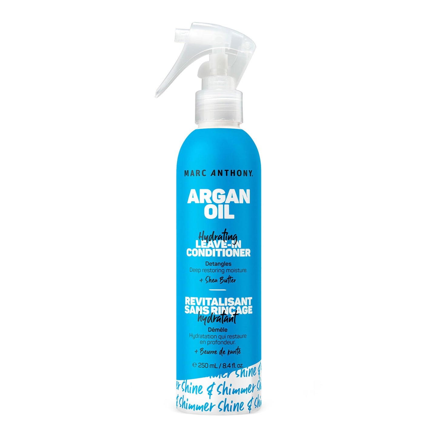 Marc Anthony Argan Oil Leave-In Conditioner - Lightweight Hydrating Conditioner for All Hair Types, Moisturizes, Strengthens & Detangles for Softer