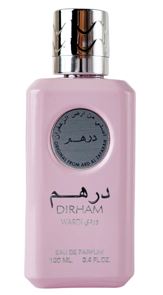 Ard al Zaafaran Perfumes Dirham Wardi Eau de Parfum Spray for Women, 3.4 Ounce