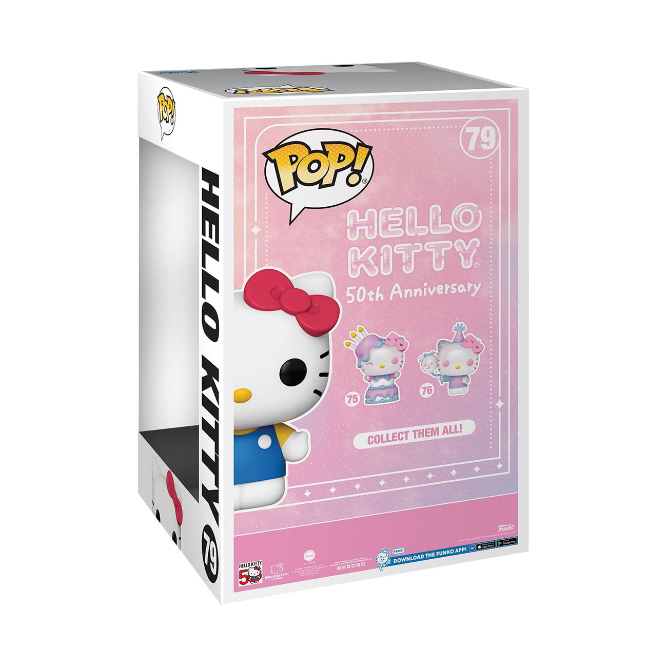 Funko POP! Jumbo: Hello Kitty 50th - Hello Kitty - Collectable Vinyl Figure - Gift Idea - Official Merchandise - for Kids & Adults - Anime Fans…