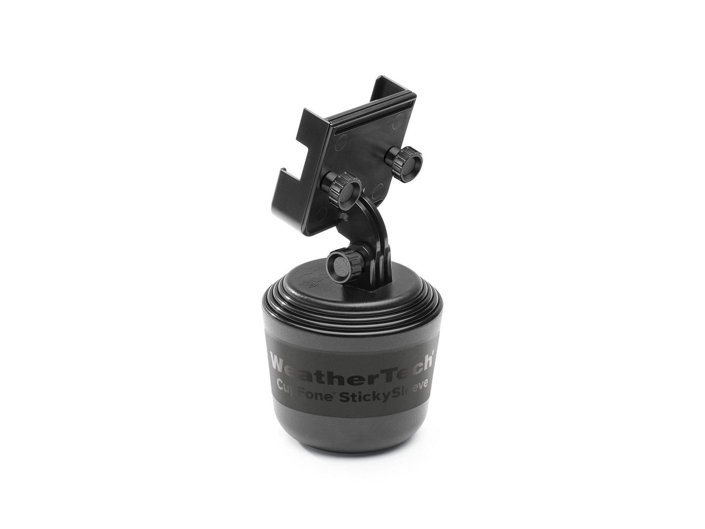 WeatherTech CupFone Two View - Adjustable, Universal Cup Holder Phone Mount Car & Truck Accessory - Best Design for iPhone & Smartphone Charging…