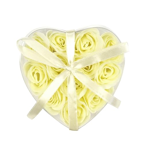 Scented Rose Soaps (set of 12) - Ivory Beauty & Personal Care Wrapables