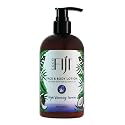 Coco Fiji Face & Body Lotion Infused With Coconut Oil | Lotion for Dry Skin | Moisturizer Face Cream & Massage Lotion for Women & Men | Night Blooming