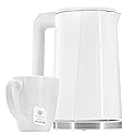 MegaChef 1.7 Quart Double Wall Insulated Stainless Steel Electric Watter Boiler/Tea Kettle