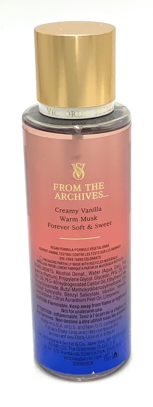 Victoria's Secret Vanilla Lace Fragrance Mist 8.4 fl oz Archives Collection