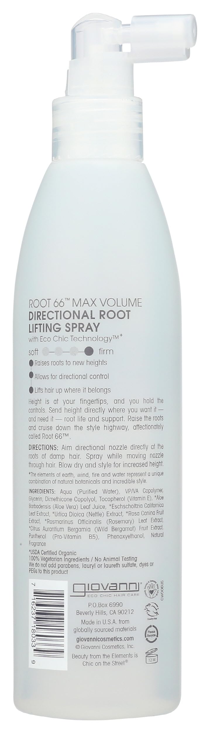Giovanni, Root 66 Lifting Spray, 8.5 Fl Oz
