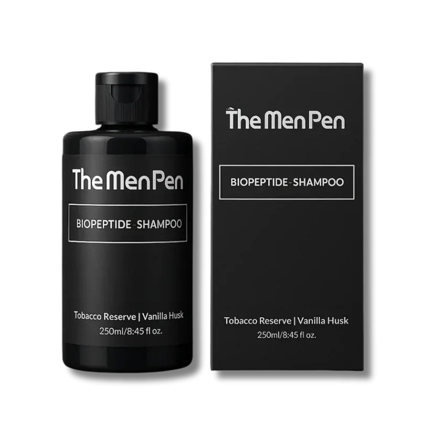 The Men Pen Peptide-Powered Shampoo & Conditioner Set for Men - Strengthening, Thickening Hair Care with Biotin, Keratin & Collagen - Tobacco Reserve