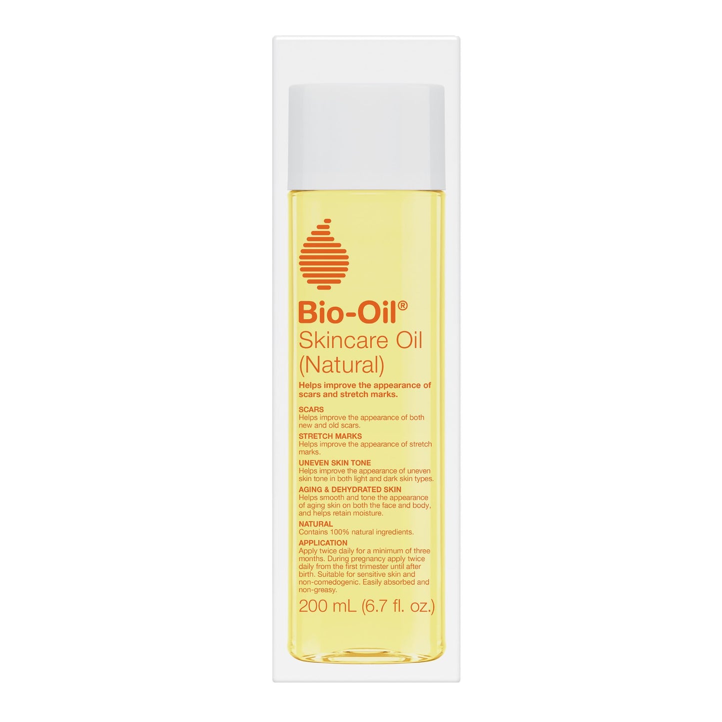 Bio-Oil Fragrance-Free Body Oil Serum for Scars & Stretch Marks, 6.7 fl oz Beauty and Personal Care Bio-Oil Default Title