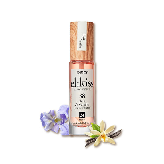 EL:KISS Hair Perfume & Body Mist, Iris & Vanilla Inspired by La V. E. Belle, Eau de Toilette 30mL (1.01 Fl Oz), Hydrating & Long-Lasting, Alcohol Beauty & Personal Care EL:KISS