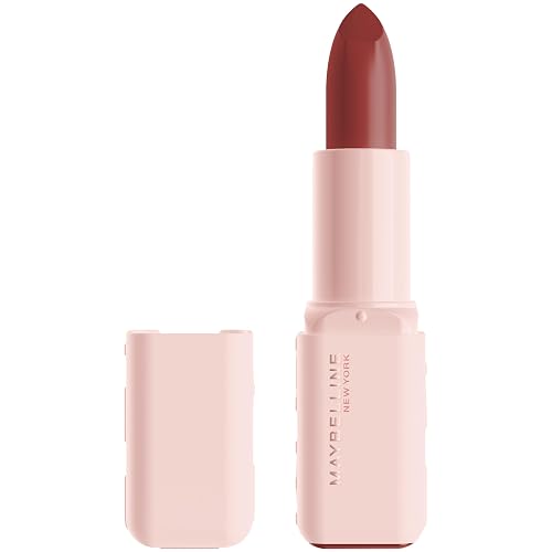 MAYBELLINE Serum Lipstick, Hydrating Lip Makeup with 8HRs of Lip Plumping Moisture with Hyaluronic Acid + Oil Blend, Make It Work (Midtone Rosey Mauve