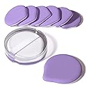 MOHOPE 8Pcs Air Cushion Makeup Puffs for Foundation with Portable Box, No Latex Blending Sponge for Liquid, Cream, Foundation and Powder, Teardrop