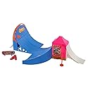 Hot Wheels Skate Amusement Park Skate Set with 1 Exclusive Tony Hawk Fingerboard, 1 Pair of Removable Skate Shoes, Kid-Activated Sounds