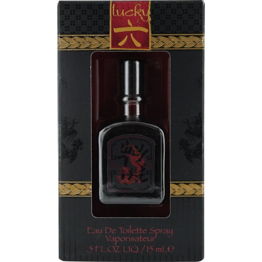 Liz Claiborne Lucky Number 6 Men Eau De Toilette Spray, 0.5 Ounce