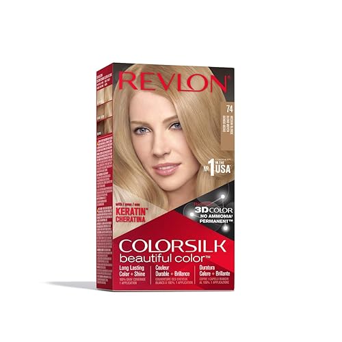 REVLON ColorSilk Haircolor, Medium Blonde