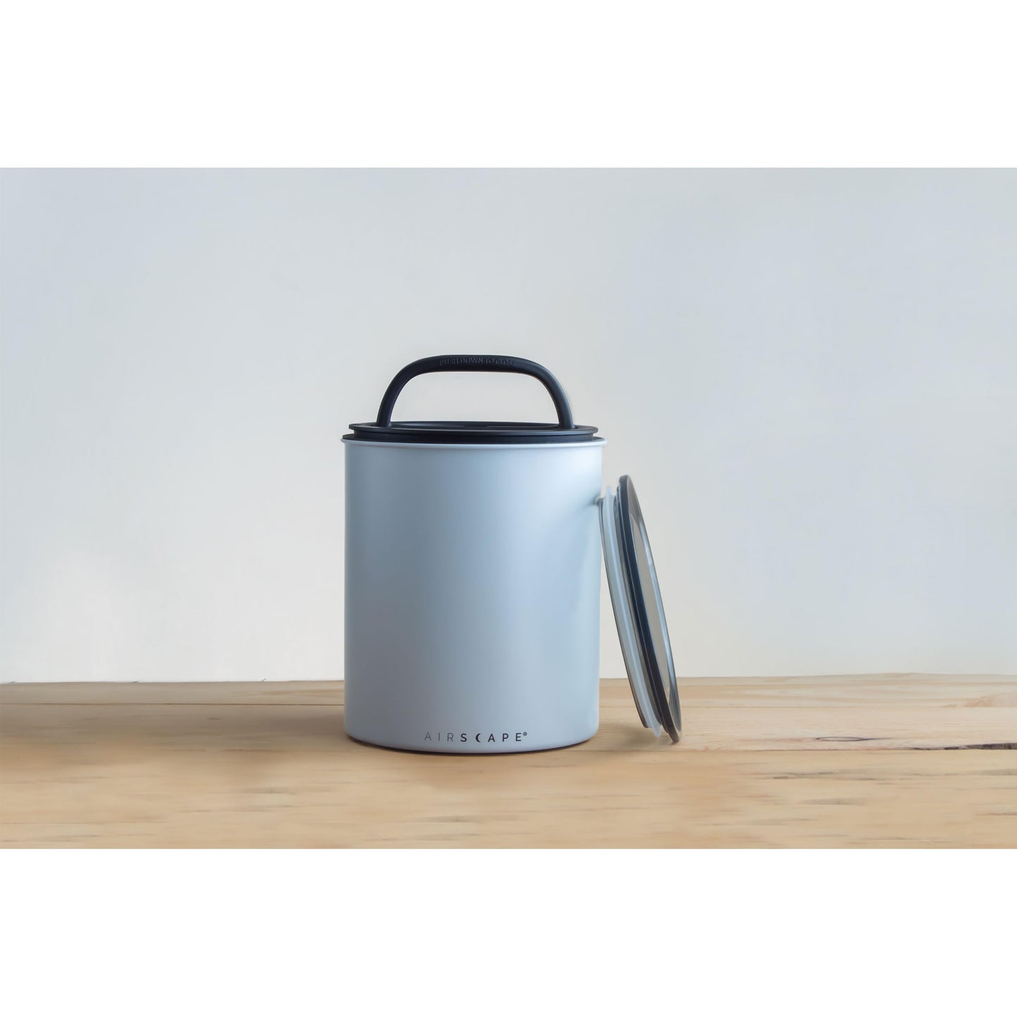 AirScape Planetary Design Kilo Coffee Storage Canister - US Patented Inner Plunger Lid Removes Excess Oxygen - Don't Buy airtight, Buy AIR-Less…