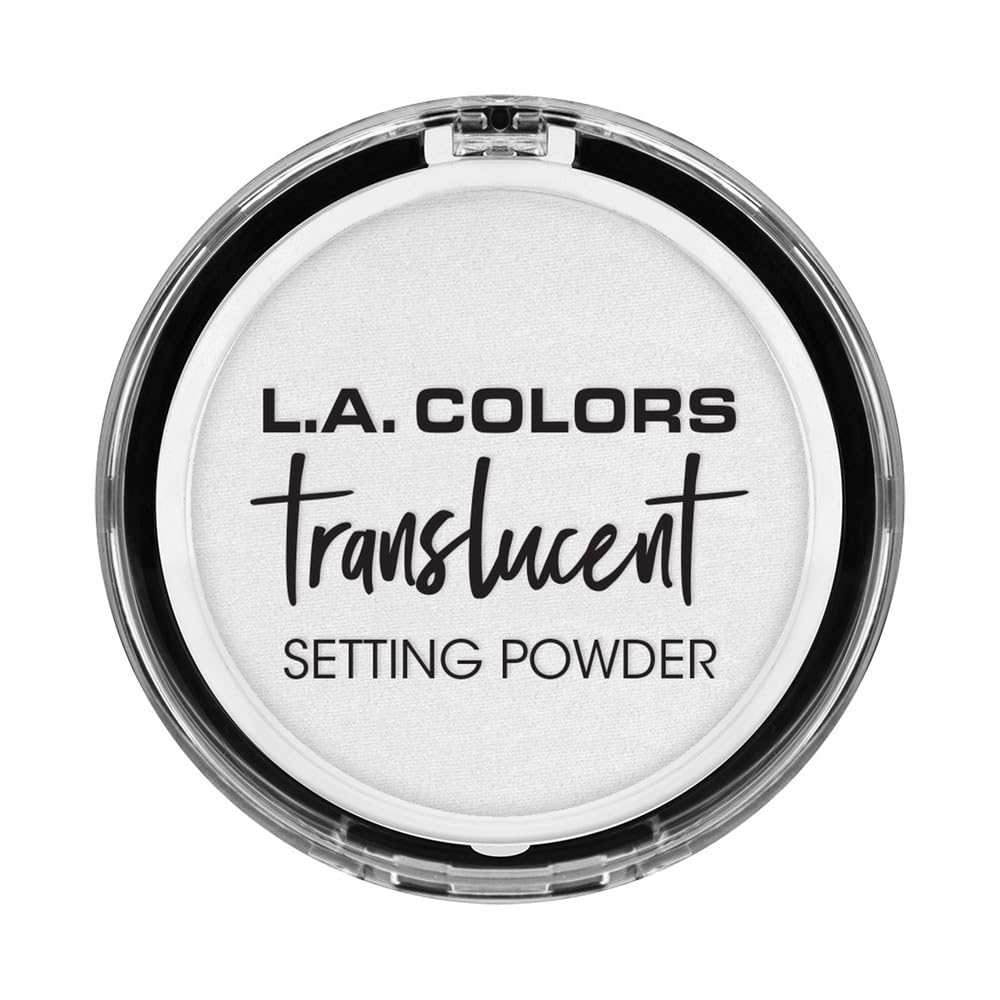 L.A. COLORS Translucent Pressed Setting Powder, Transparent CSP370