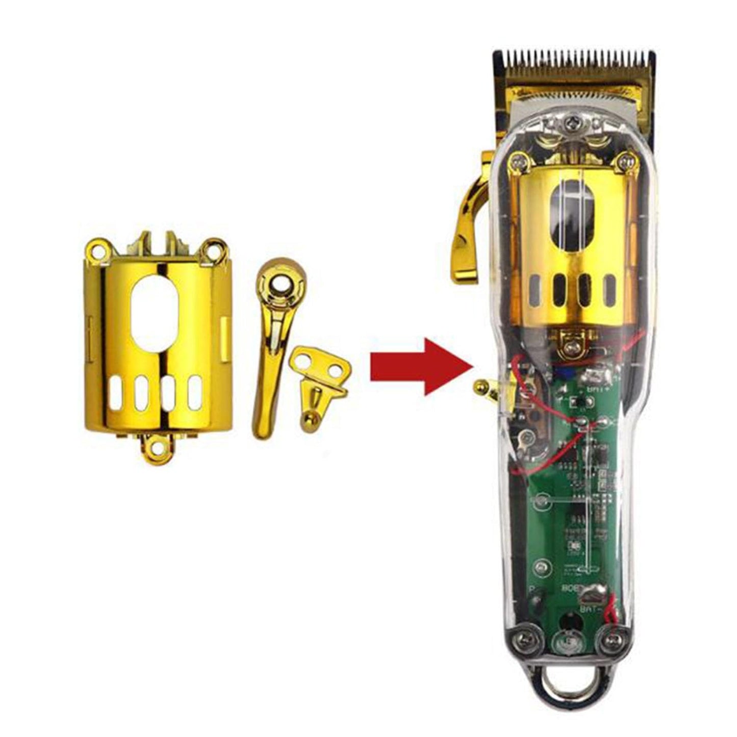 3-in-1 DIY Modified Hair Clipper Cover Switch Kit for Wahl 8591 8148 8504 k Beauty and Personal Care CHICHIYANG
