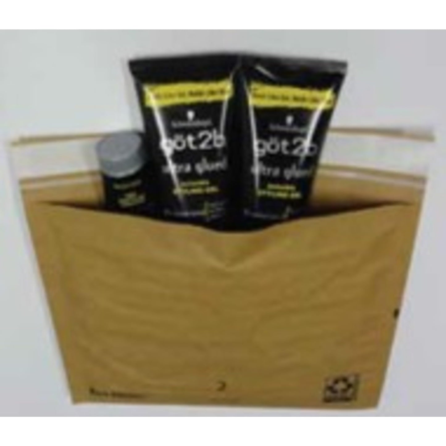 got2b Ultra Glued Invincible Styling Gel Set, 6 Fl Oz (2-Tube) + 1.25 Fl Oz Travel Size, Hair Gel for Men and Women with Extra Strong Hold