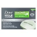 Dove Men + Care Body & Face Bar, Extra Fresh 4 ea ( Pack of 2)