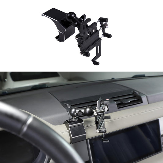 PIUGILH Car Phone Holder Compatible with Land Rover Defender 90 110 130 2020-2023 Accessories, Center Console Dash Board Phone Mount Holder(Model B)