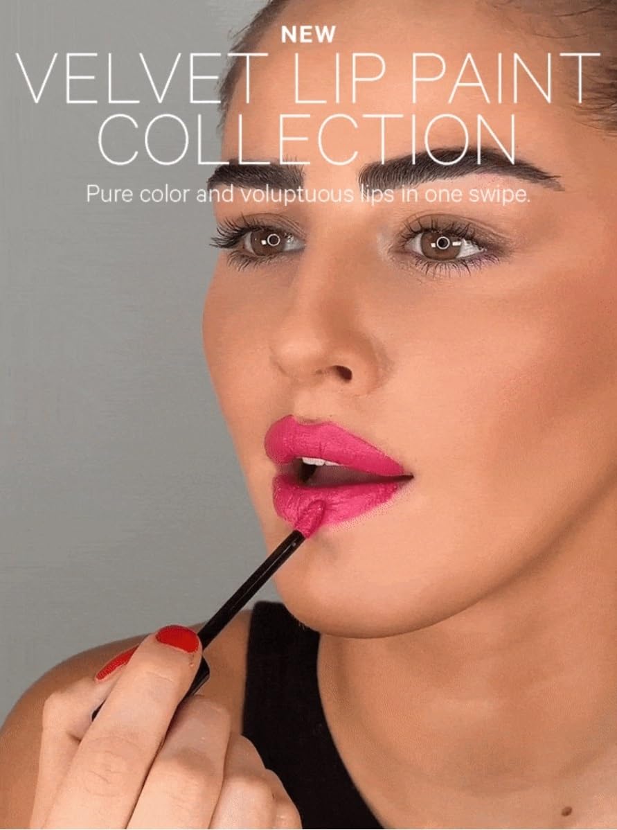 Kevyn Aucoin Velvet Lip Paint, Enchanting color: All-day matte lip color coverage. Smudge proof & rich pigments. Quick dry makeup, weightless formula