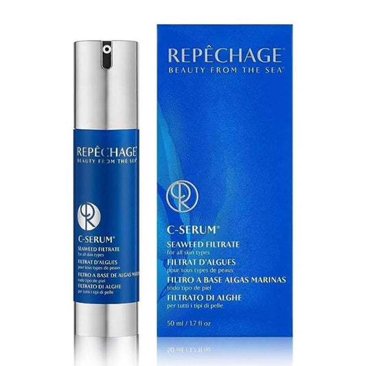 Repechage C Serum Seaweed Face Serum - Antioxidant & Vitamin-Rich Daily Hydration for All Skin Types - Lightweight, Silky, Fast-Absorbing Texture