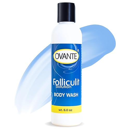 OVANTE Folliculite Solution Body Wash, Liquid Soap for Body Folliculitis - 6.0 oz Beauty & Personal Care OVANTE