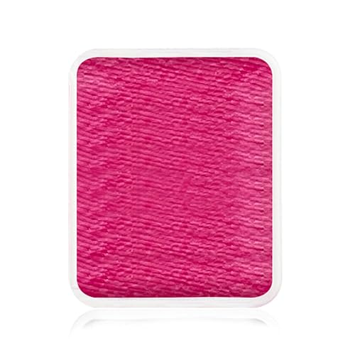 Kraze FX Neon Pink Face Paint Palette Refill - Hypoallergenic, Non-Toxic, Water Activated Professional Halloween Face & Body Painting Makeup Supplies