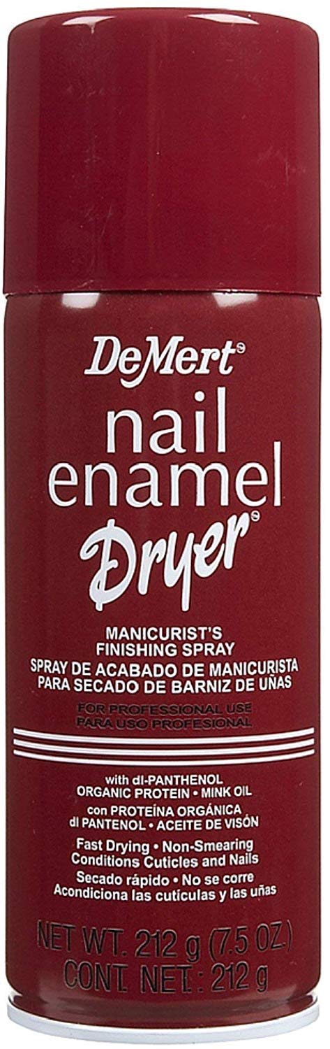 DeMert Nail Enamel Dry Spray 7.50 oz (Pack of 8) Beauty & Personal Care Demert