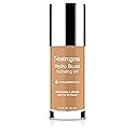 Neutrogena Hydro Boost Hydrating Tint Foundation Makeup for Dry Skin, with Hyaluronic Acid, Lightweight Oil-Free Water Gel, Non-Comedogenic, 85 Honey