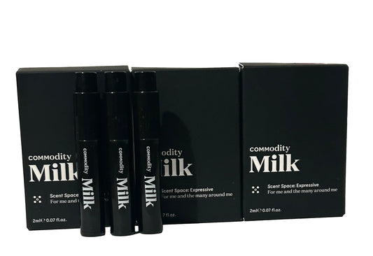 Commodity MILK UNISEX Perfume EDP Vial 2 ml / 0.07 oz - Set of 3 Beauty & Personal Care Commodity